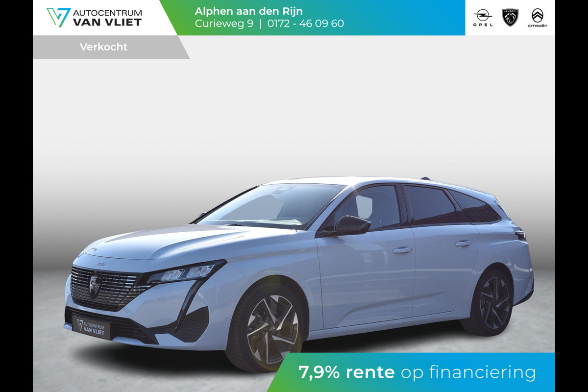 Peugeot 308 SW 1.2 PureTech Allure | 130 PK |  AUTOMAAT | AFN. TREKHAAK | PARKEERSENSOREN MET CAMERA | NAVI | CLIMATE CONTROL |