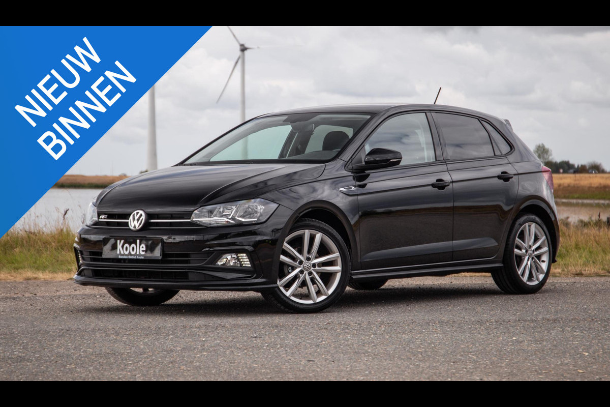 Volkswagen Polo 1.0 TSI Highline R-LINE / CARPLAY / NAVI / ZWART / 5 DEURS