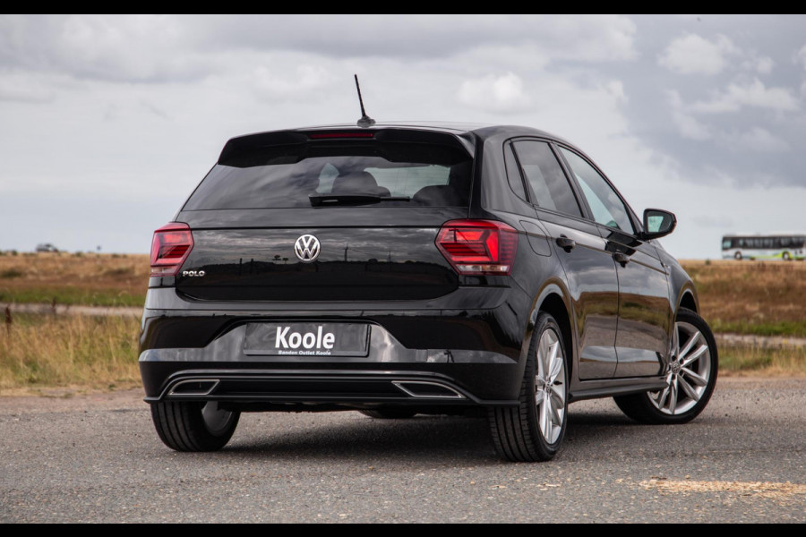 Volkswagen Polo 1.0 TSI Highline R-LINE / CARPLAY / NAVI / ZWART / 5 DEURS