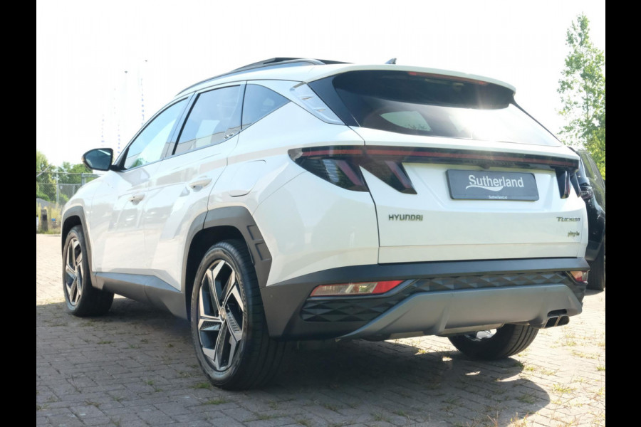 Hyundai Tucson 1.6 T-GDI PHEV Premium Sky 4WD 265 PK | Panoramadak | 360 Camera | Lederen bekleding | Stoelverwarming/verkoeling | Memory seats | Elek. Klep | Navigatie | CarPlay