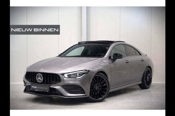 Mercedes-Benz CLA-Klasse 250 e Business Solution AMG Limited | Panoramadak | Stoelverwarming | Camera | Dodehoekdetectie | Multibeam LED | Ambiance Verlichting | Keyless | Navigatie | Parkeersensoren | Cruise Control