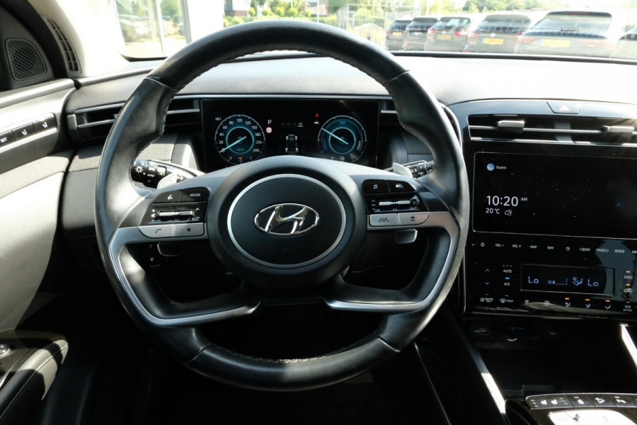 Hyundai Tucson 1.6 T-GDI PHEV Premium Sky 4WD 265 PK | Panoramadak | 360 Camera | Lederen bekleding | Stoelverwarming/verkoeling | Memory seats | Elek. Klep | Navigatie | CarPlay