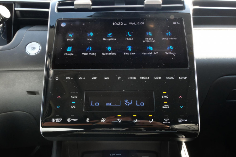 Hyundai Tucson 1.6 T-GDI PHEV Premium Sky 4WD 265 PK | Panoramadak | 360 Camera | Lederen bekleding | Stoelverwarming/verkoeling | Memory seats | Elek. Klep | Navigatie | CarPlay