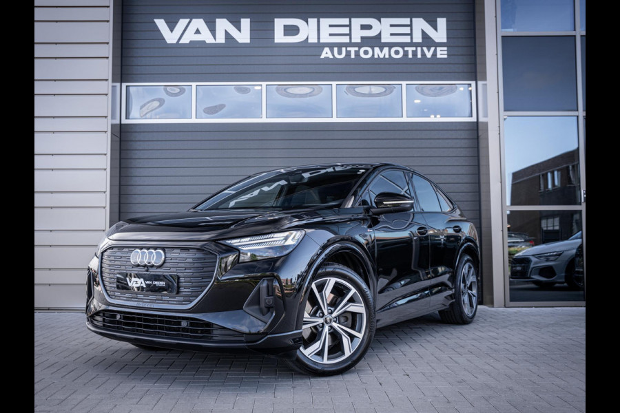 Audi Q4 Sportback e-tron 40 S edition 77 kWh 2x-Sline l Warmtepomp l Matrix l Memory l Camera