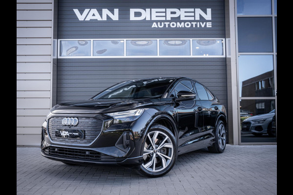 Audi Q4 Sportback e-tron 40 S edition 77 kWh 2x-Sline l Warmtepomp l Matrix l Memory l Camera