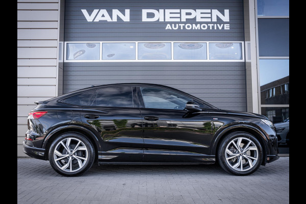 Audi Q4 Sportback e-tron 40 S edition 77 kWh 2x-Sline l Warmtepomp l Matrix l Memory l Camera