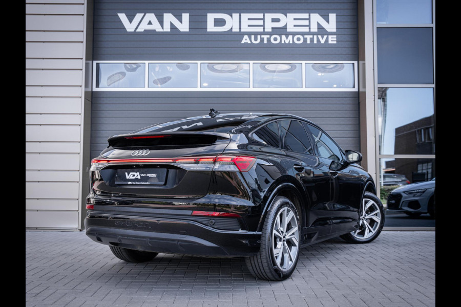 Audi Q4 Sportback e-tron 40 S edition 77 kWh 2x-Sline l Warmtepomp l Matrix l Memory l Camera