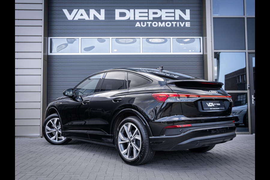 Audi Q4 Sportback e-tron 40 S edition 77 kWh 2x-Sline l Warmtepomp l Matrix l Memory l Camera