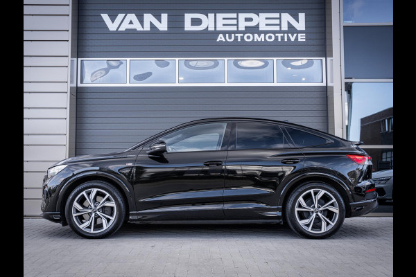 Audi Q4 Sportback e-tron 40 S edition 77 kWh 2x-Sline l Warmtepomp l Matrix l Memory l Camera