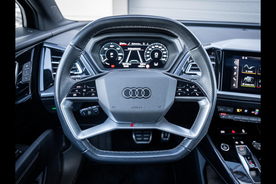 Audi Q4 Sportback e-tron 40 S edition 77 kWh 2x-Sline l Warmtepomp l Matrix l Memory l Camera