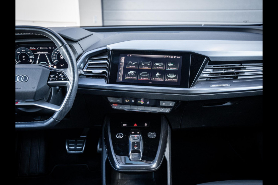 Audi Q4 Sportback e-tron 40 S edition 77 kWh 2x-Sline l Warmtepomp l Matrix l Memory l Camera