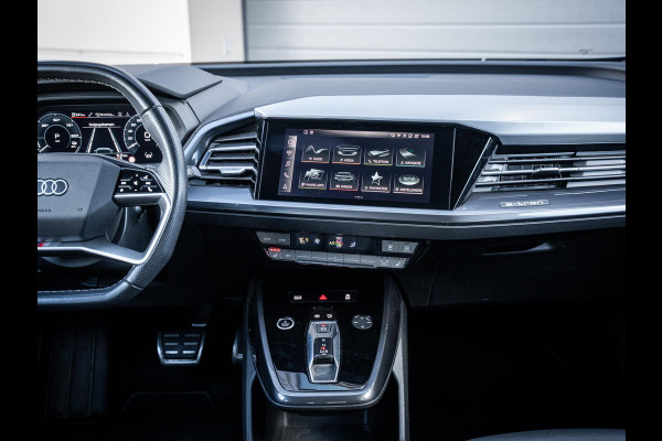 Audi Q4 Sportback e-tron 40 S edition 77 kWh 2x-Sline l Warmtepomp l Matrix l Memory l Camera