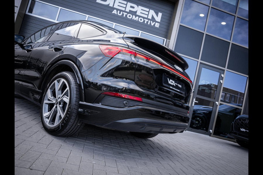 Audi Q4 Sportback e-tron 40 S edition 77 kWh 2x-Sline l Warmtepomp l Matrix l Memory l Camera