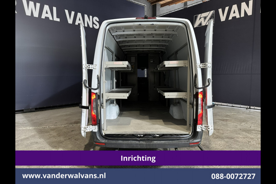 Mercedes-Benz Sprinter 311 CDI Automaat L3H2 *PostNL inrichting* Euro6 Airco | Camera | Schappen Doorloopdeur, 270 Gr. achterdeuren, Sidebars