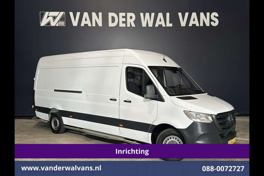 Mercedes-Benz Sprinter 311 CDI Automaat L3H2 *PostNL inrichting* Euro6 Airco | Camera | Schappen Doorloopdeur, 270 Gr. achterdeuren, Sidebars