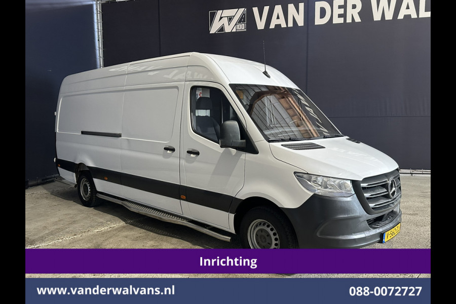 Mercedes-Benz Sprinter 311 CDI Automaat L3H2 *PostNL inrichting* Euro6 Airco | Camera | Schappen Doorloopdeur, 270 Gr. achterdeuren, Sidebars