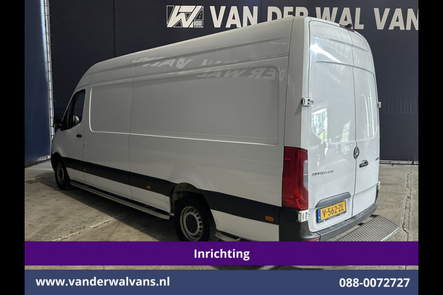 Mercedes-Benz Sprinter 311 CDI Automaat L3H2 *PostNL inrichting* Euro6 Airco | Camera | Schappen Doorloopdeur, 270 Gr. achterdeuren, Sidebars