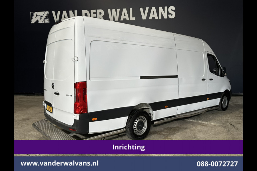 Mercedes-Benz Sprinter 311 CDI Automaat L3H2 *PostNL inrichting* Euro6 Airco | Camera | Schappen Doorloopdeur, 270 Gr. achterdeuren, Sidebars