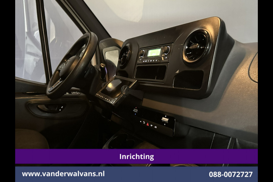 Mercedes-Benz Sprinter 311 CDI Automaat L3H2 *PostNL inrichting* Euro6 Airco | Camera | Schappen Doorloopdeur, 270 Gr. achterdeuren, Sidebars