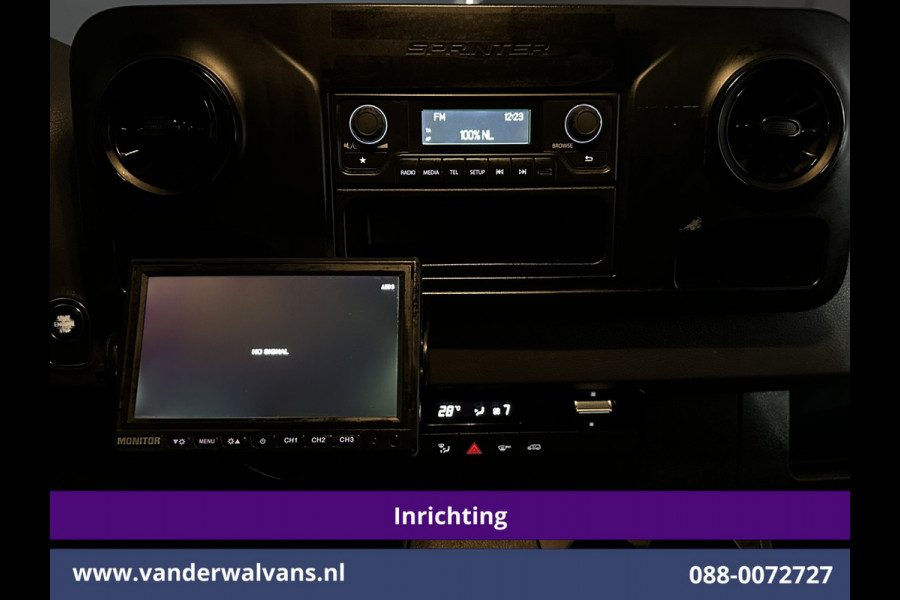 Mercedes-Benz Sprinter 311 CDI Automaat L3H2 *PostNL inrichting* Euro6 Airco | Camera | Schappen Doorloopdeur, 270 Gr. achterdeuren, Sidebars