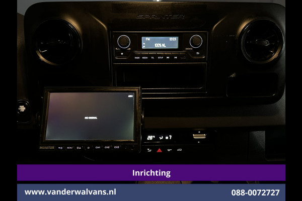 Mercedes-Benz Sprinter 311 CDI Automaat L3H2 *PostNL inrichting* Euro6 Airco | Camera | Schappen Doorloopdeur, 270 Gr. achterdeuren, Sidebars