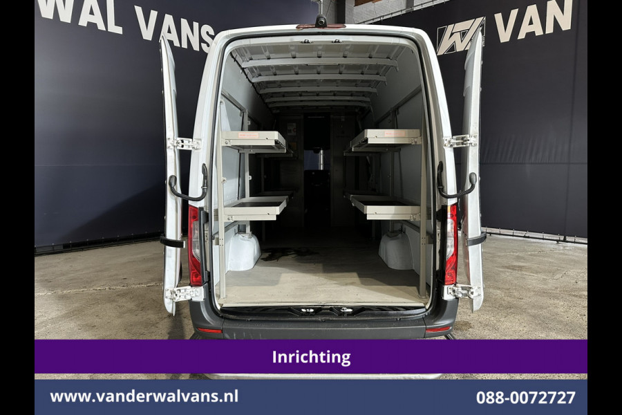 Mercedes-Benz Sprinter 311 CDI Automaat L3H2 *PostNL inrichting* Euro6 Airco | Camera | Schappen Doorloopdeur, 270 Gr. achterdeuren, Sidebars