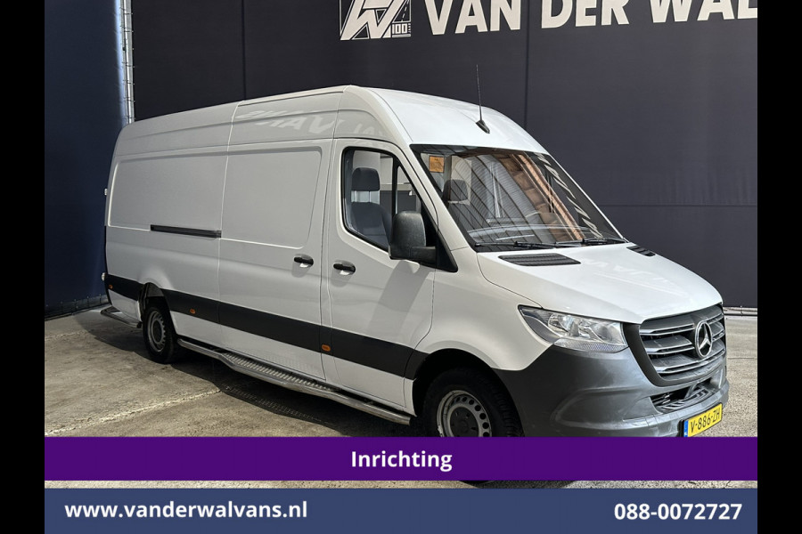 Mercedes-Benz Sprinter 311 CDI Automaat L3H2 *PostNL inrichting* Euro6 Airco | Camera | Schappen Doorloopdeur, 270 Gr. achterdeuren, Sidebars