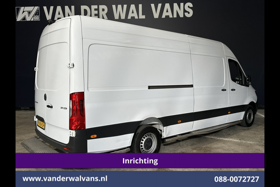 Mercedes-Benz Sprinter 311 CDI Automaat L3H2 *PostNL inrichting* Euro6 Airco | Camera | Schappen Doorloopdeur, 270 Gr. achterdeuren, Sidebars