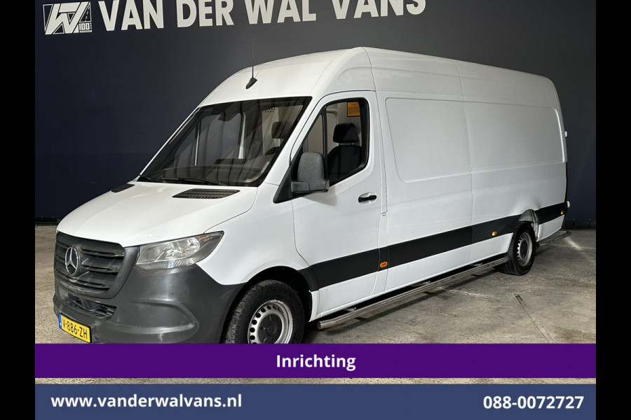 Mercedes-Benz Sprinter 311 CDI Automaat L3H2 *PostNL inrichting* Euro6 Airco | Camera | Schappen Doorloopdeur, 270 Gr. achterdeuren, Sidebars
