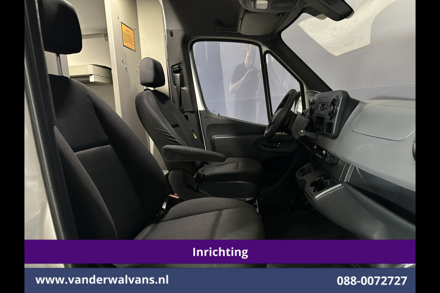 Mercedes-Benz Sprinter 311 CDI Automaat L3H2 *PostNL inrichting* Euro6 Airco | Camera | Schappen Doorloopdeur, 270 Gr. achterdeuren, Sidebars