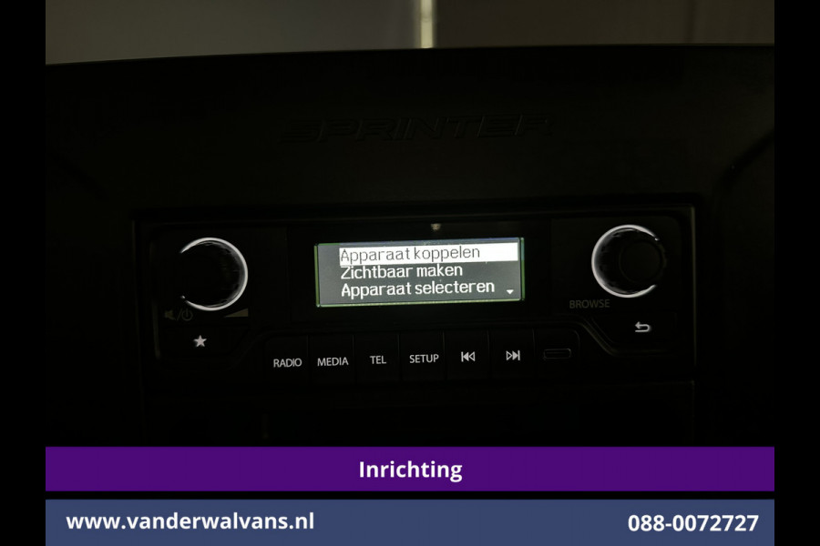 Mercedes-Benz Sprinter 311 CDI Automaat L3H2 *PostNL inrichting* Euro6 Airco | Camera | Schappen Doorloopdeur, 270 Gr. achterdeuren, Sidebars