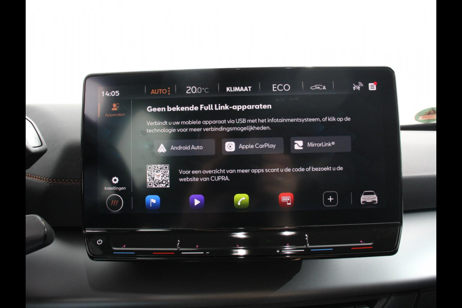 CUPRA Born Business Plus 62 kWh SOH 92% Climate control LED Lichtmetalen velgen Navigatie Apple Carplay/ Android Auto Camera Parkeersensoren Sfeerverlichting