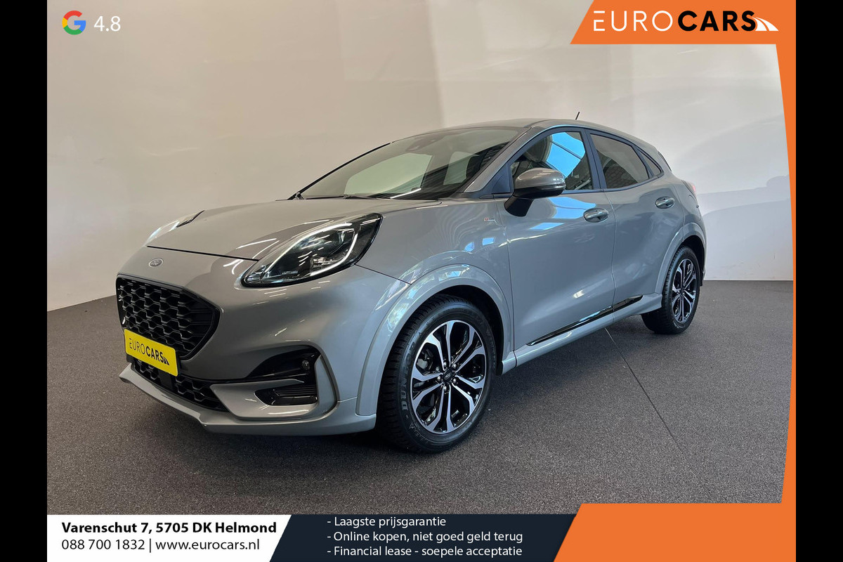 Ford Puma 1.0 EcoBoost Hybrid ST-Line Navigatie Apple Carplay Android Auto Parkeerhulp achter Cruise Control Stoel-en stuurverwarming Climate Control Lichtmetalen velgen