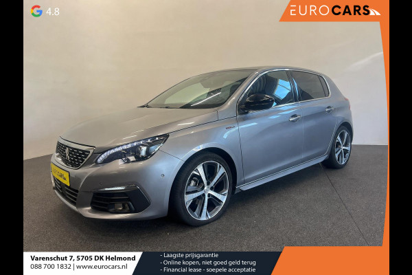 Peugeot 308 1.2 PureTech GT-Line Panoramadak Navigatie Apple Carplay Android Auto Camera Parkeerhulp Adaptive Cruise Control Dodehoekassistent Xenon Climate Control Lichtmetalen velgen