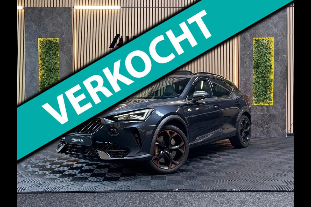 CUPRA Formentor Verkocht! 2.0 TSI 4DRIVE|310PK|PANORAMADAK|BEATSBYDRE|MEMORYSEAT|KEYLESS|CARPLAY|DEALER ONDERHOUD|SFEERVERLICHT|
