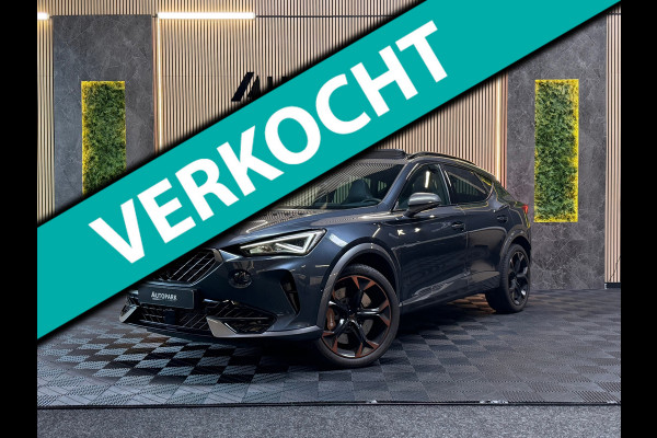 CUPRA Formentor Verkocht! 2.0 TSI 4DRIVE|310PK|PANORAMADAK|BEATSBYDRE|MEMORYSEAT|KEYLESS|CARPLAY|DEALER ONDERHOUD|SFEERVERLICHT|
