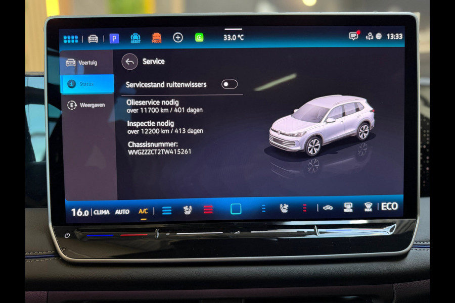 Volkswagen Tiguan 1.5 eHybrid 3x R-Line Edition|PANO|MASSAGE|360 CAM|TREKHAAK|KEYLESS|IQ LIGHT|MEMORY|FABRIEKSGARANTIE|2025|BOMVOL