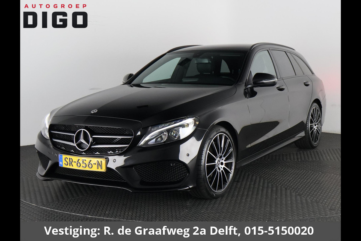 Mercedes-Benz C-Klasse Estate 180 Sport Edition | Burmester Audio | Navigatie | Camera | Half Leder |
