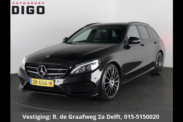 Mercedes-Benz C-Klasse Estate 180 Sport Edition | Burmester Audio | Navigatie | Camera | Half Leder |