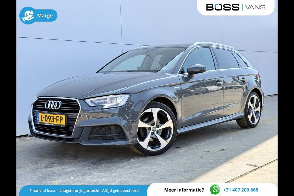 Audi A3 S-line 1.5 TFSI Automaat *EXPORT/HANDEL* Motor tikt/Engine ticking Climate Control Camera Navigatie Trekhaak Stoelverwarming Parkeersensoren