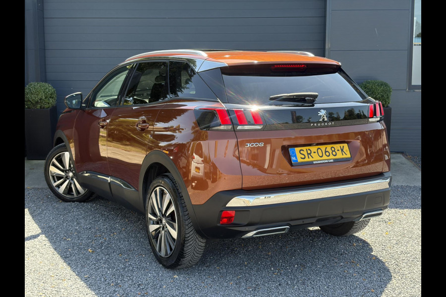 Peugeot 3008 1.2 PureTech Allure Distributieriem vv in 2025 l Pano l 360°Camera l Carplay l Dealer Onderhouden l Navi l Halfleder l Pdc l Keyless l 131pk l 6 Bak l Apk tot 12-2026