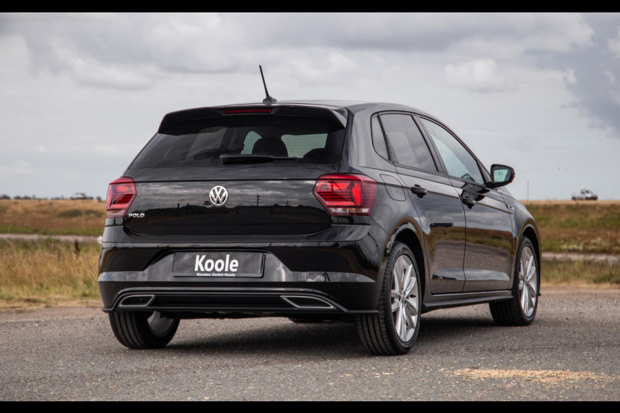 Volkswagen Polo 1.0 TSI Highline R-LINE / CARPLAY / NAVI / ZWART / 5 DEURS