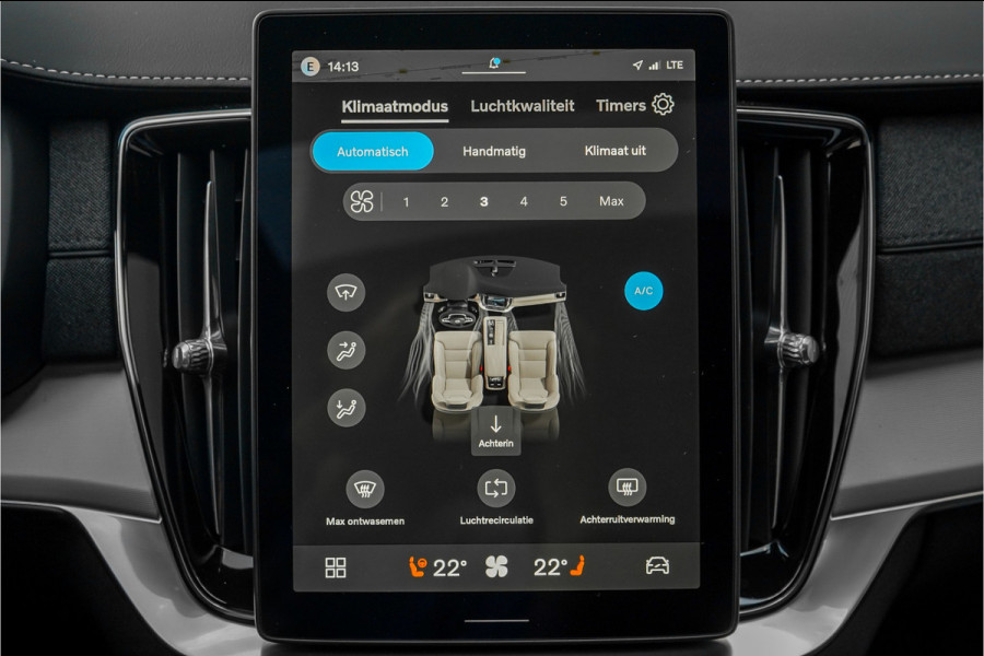 Volvo XC90 HEICO 2.0 T8 Plug-in AWD Ultra Black 7p Model 2027 B&W Pano Massage Stoelventilatie Trekhaak