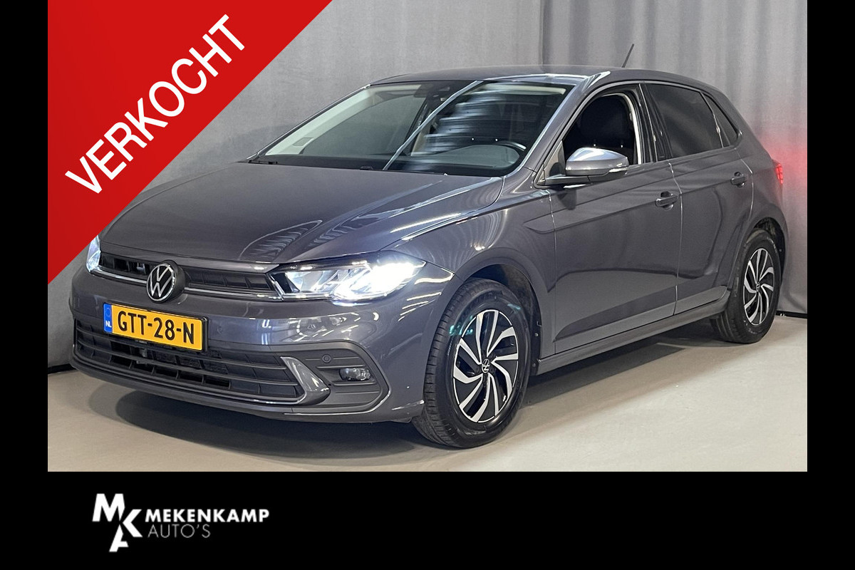 Volkswagen Polo 1.0 TSI Life 15"/Virtual cockpit/Stoelverwarming/PDC v+a/Apple Carplay & Android Auto/DAB/LED