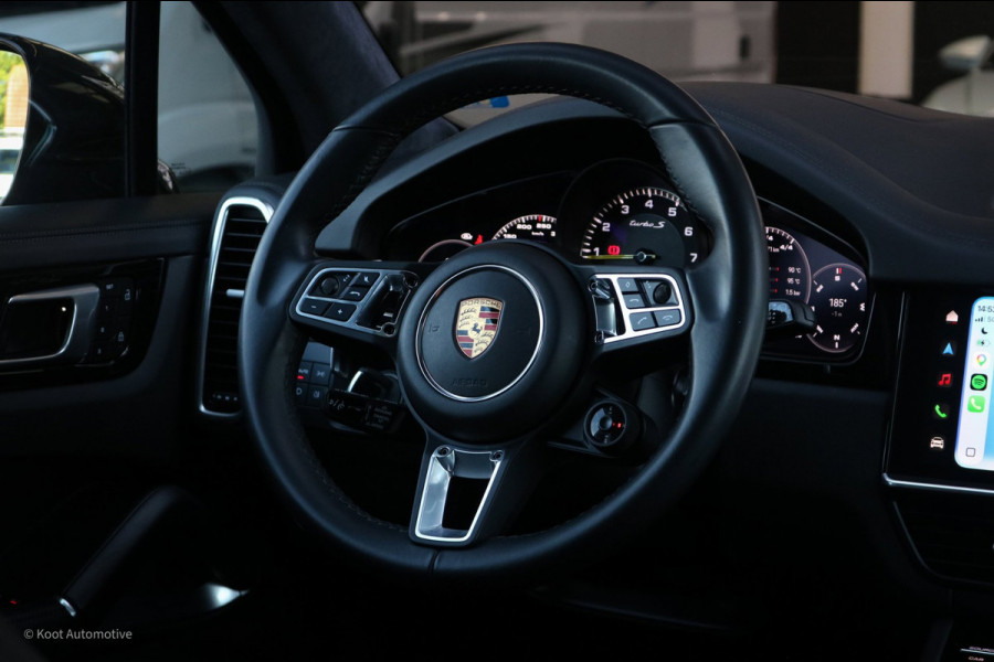 Porsche Cayenne 4.0 Turbo S E-Hybrid | SOH 98% | 680PK | PCCB | PDCC | PASM| Pano | Sport Chrono | Trekhaak | BTW