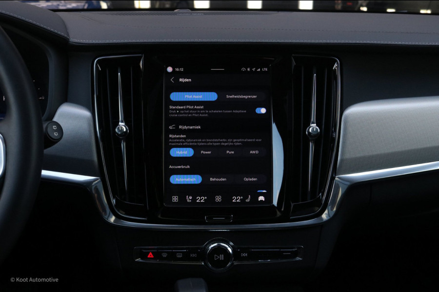 Volvo V90 Volvo V90 T8 Recharge AWD Ultimate Dark | SOH 98% | 455 PK | Pano | Long Range | Harman Kardon | HUD | Trekhaak