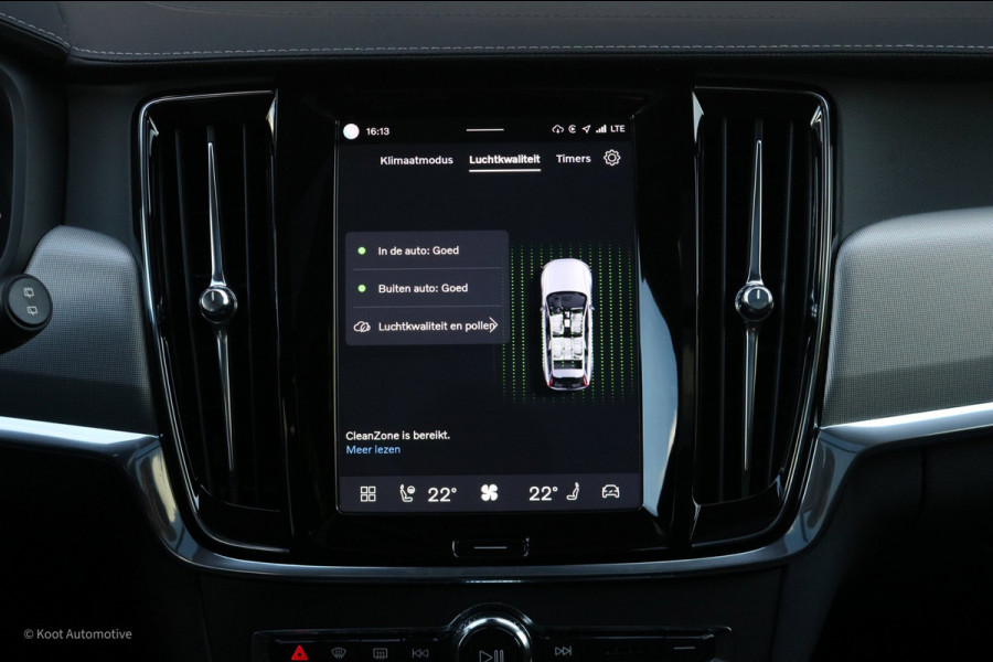 Volvo V90 Volvo V90 T8 Recharge AWD Ultimate Dark | SOH 98% | 455 PK | Pano | Long Range | Harman Kardon | HUD | Trekhaak