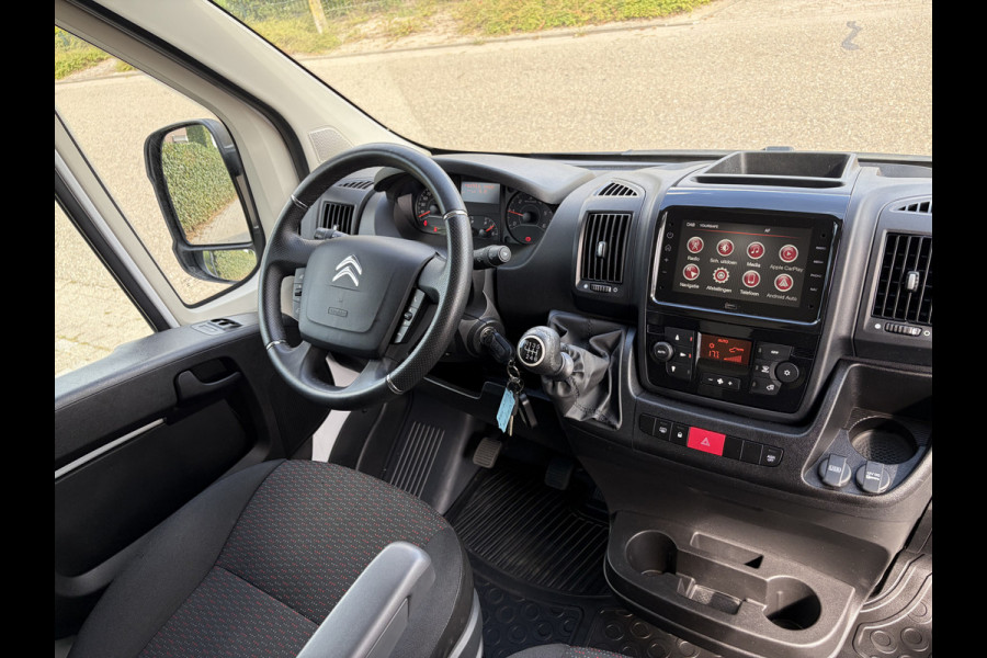 Citroën Jumper 2.2 BlueHDi 140PK E6 L3H2 3.3t ✓ 3-zits ✓imperiaal ✓camera ✓navigatie ✓clima