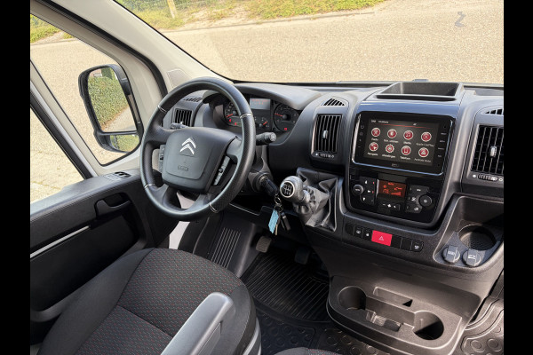 Citroën Jumper 2.2 BlueHDi 140PK E6 L3H2 3.3t ✓ 3-zits ✓imperiaal ✓camera ✓navigatie ✓clima