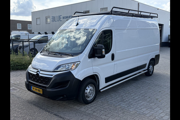 Citroën Jumper 2.2 BlueHDi 140PK E6 L3H2 3.3t ✓ 3-zits ✓imperiaal ✓camera ✓navigatie ✓clima
